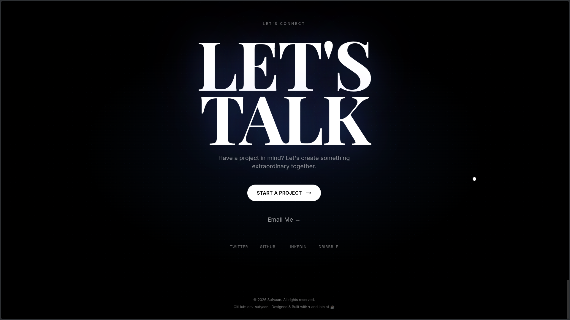 Pitch Black Design — design portfolio project